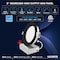 Luxrite 5 Inch LED Recessed Downlight 5CCT 2700K-5000K 18W 1600LM Dimmable Wet Rated IC Rated Black LR22634 LR22654-1PK - alternate 8